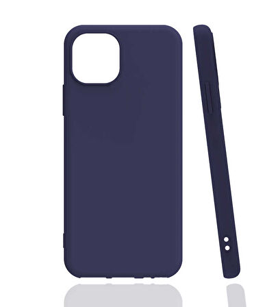 iPhone 13 Pro Max Uyumlu Zore Biye Silikon-Lacivert