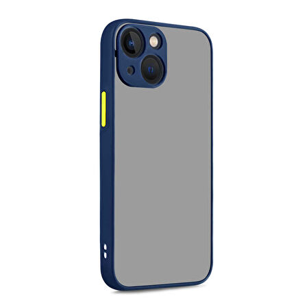 iPhone 13 Uyumlu Zore Hux Kılıf-Lacivert