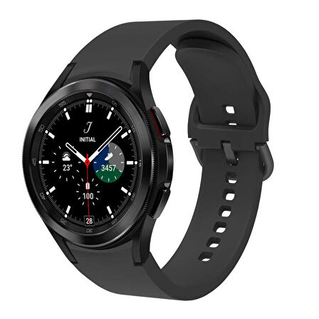 Galaxy Watch 4 40mm KRD-50 Uyumlu Zore Kordon-Siyah