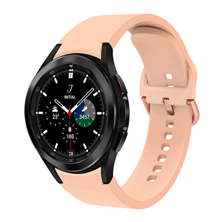 Galaxy Watch 4 Classic 42mm KRD-50 Uyumlu Zore Kordon-Pembe