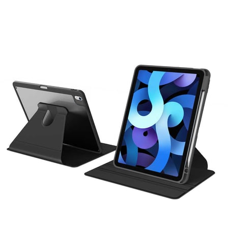 iPad Air 11 2025 M3 Kılıf ​NRTK Nayn Dönebilen Standlı Kılıf - Koyu Yeşil