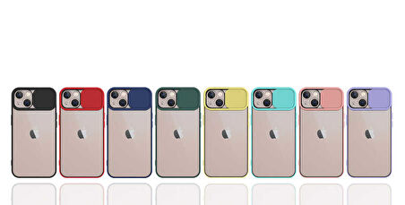 iPhone 13 Mini Uyumlu Zore LNSM-i Kılıf-Sarı