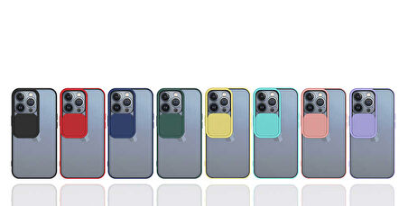 iPhone 13 Pro Uyumlu Zore LNSM-i Kılıf-Sarı