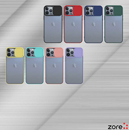 iPhone 13 Pro Max Uyumlu Zore LNSM-i Kılıf-Turkuaz