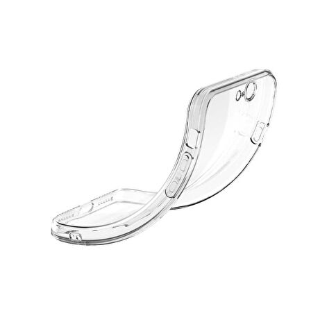 iPhone SE 2022 Uyumlu Zore Fizy Kılıf-Renksiz