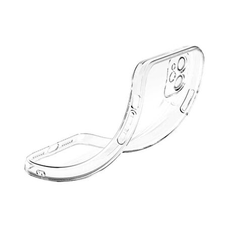 iPhone 12 Uyumlu Zore Fizy Kılıf-Renksiz