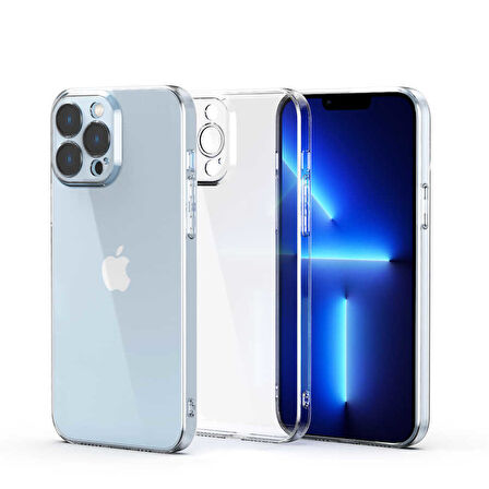 iPhone 12 Pro Max Uyumlu Zore Fizy Kılıf-Renksiz