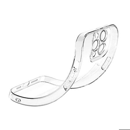 iPhone 13 Pro Uyumlu Zore Fizy Kapak-Renksiz