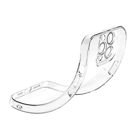 iPhone 13 Pro Uyumlu Zore Fizy Kılıf-Renksiz