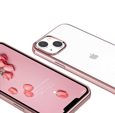 iPhone 13 Mini Uyumlu Zore Pixel Kılıf-Pembe