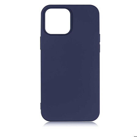 iPhone 13 Pro Max Uyumlu Ensueno LSR Lansman Kapak-Lacivert