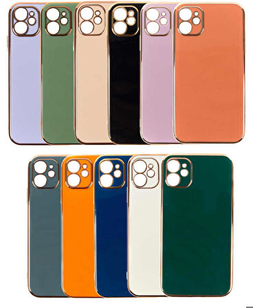 iPhone 11 Uyumlu Zore Bark Kapak-Koyu Yeşil