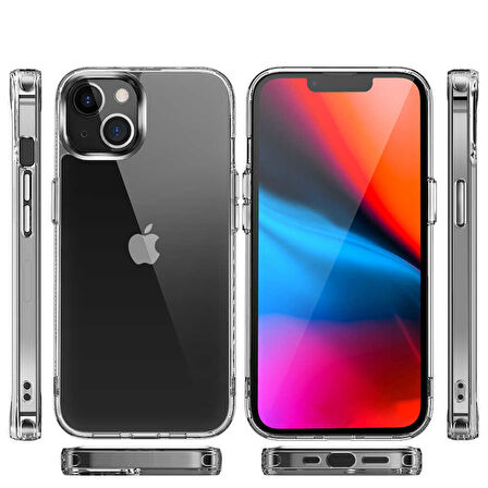 iPhone 13 Uyumlu Zore Forst Kılıf-Renksiz