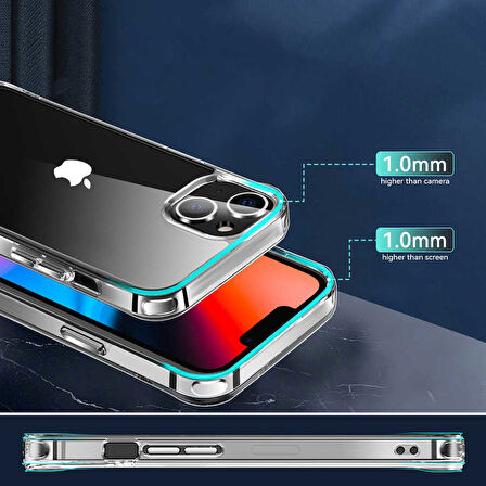 iPhone 13 Uyumlu Zore Forst Kılıf-Renksiz