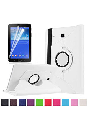 Galaxy Tab 3 Lite 7.0 T110 Dönebilen Standlı Kılıf-mor