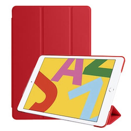 Lexroo iPad Pro 10.5 (7.Nesil) Smart Cover Standlı 1-1 Kılıf - Kırmızı