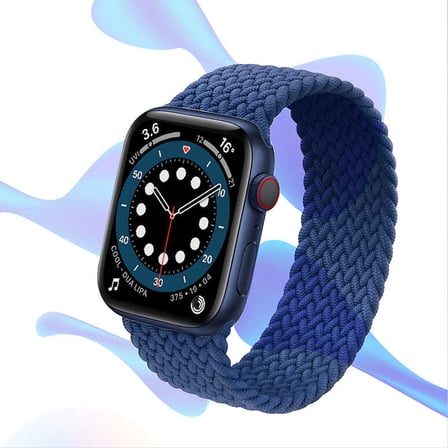 Watch Ultra 49mm Kordon Uyumlu KRD-32 Small Strap Kayış CLO- Kırmızı