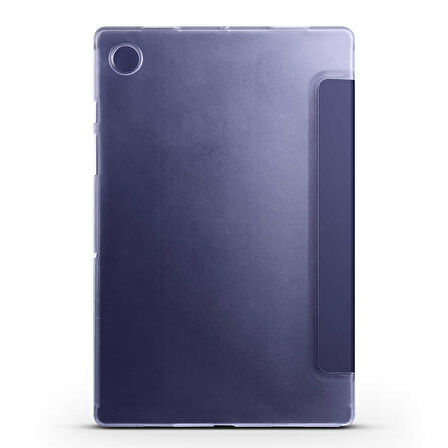 Galaxy Tab A8 10.5 SM-X200 (2021)  Uyumlu ​EFFX Smart Cover Standlı 1-1 Kılıf-Lacivert