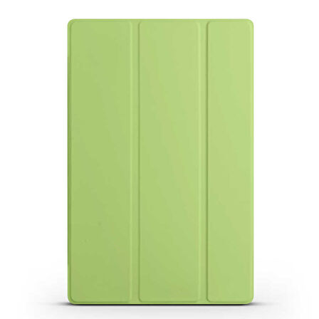 Galaxy Tab A8 10.5 SM-X200 (2021)  Uyumlu ​EFFX Smart Cover Standlı 1-1 Kılıf-Yeşil