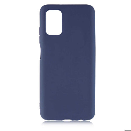 Galaxy A03S Uyumlu Zore Premier Silikon Kapak-Lacivert