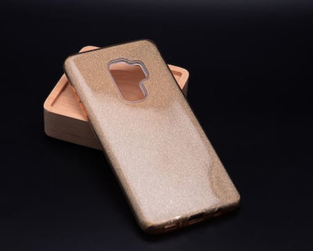 Lexroo Galaxy S9 Plus Kılıf Lexroo Shining Silikon - Siyah