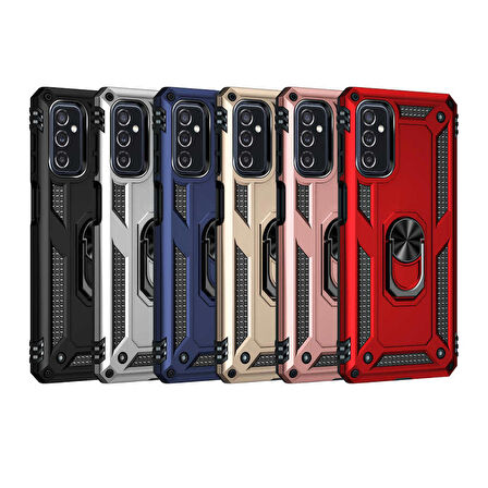 Galaxy M52 Uyumlu Zore Vega Kapak-Siyah