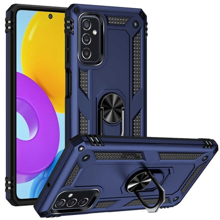 Galaxy M52 Kılıf Kamera Koruyucu Manyetik Standlı Tank Koruma FORUMSHOP
