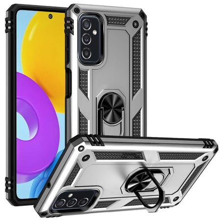 Galaxy M52 Kılıf Kamera Koruyucu Manyetik Standlı Tank Koruma FORUMSHOP