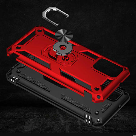 Galaxy A03S Uyumlu Zore Vega Kapak-Gri