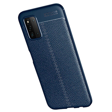 Galaxy A03S Uyumlu Zore Niss Silikon Kapak-Siyah