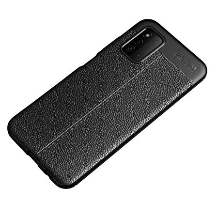 Galaxy A03S Uyumlu Zore Niss Silikon Kapak-Lacivert