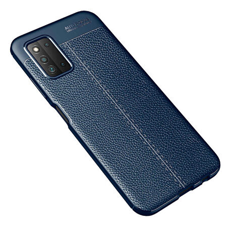 Galaxy A03S Uyumlu Zore Niss Silikon Kapak-Kırmızı