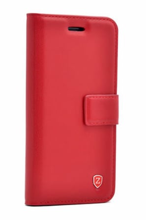 Lexroo General Mobile 8 Kılıf Lexroo New Delüxe Kapaklı Standlı Kılıf - Kırmızı