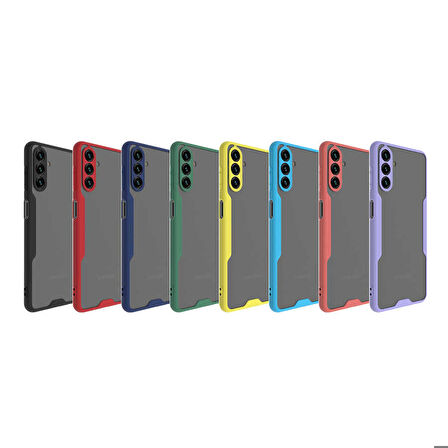 Galaxy A04S Uyumlu Zore Parfe Kapak-Siyah