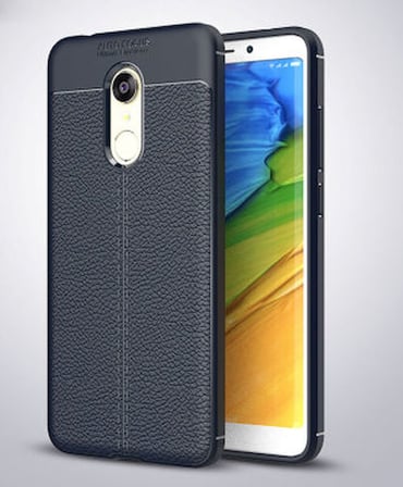 Lexroo Xiaomi Redmi 5 Kılıf Lexroo Niss Silikon Kapak - Siyah