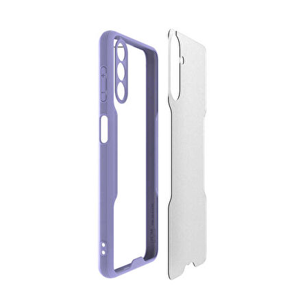 Galaxy A04S Uyumlu Zore Parfe Kapak-Mavi