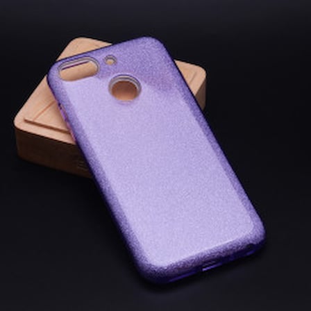 Lexroo General Mobile 8 Go Kılıf Lexroo Shining Silikon - Mor