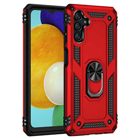 Galaxy A13 5G Uyumlu Zore Vega Kapak-Siyah