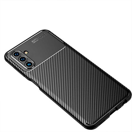 Galaxy A04S Uyumlu Zore Negro Silikon Kapak-Siyah