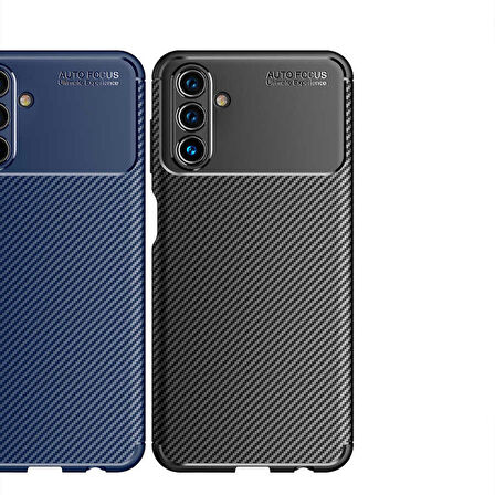 Galaxy A04S Uyumlu Zore Negro Silikon Kapak-Lacivert