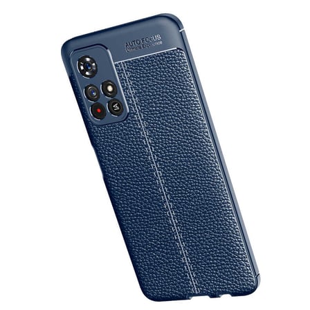 Xiaomi Redmi Note 11T 5G Kılıf Deri Görünümlü Silikon Kamera Korumalı Üstün Koruma Novatech