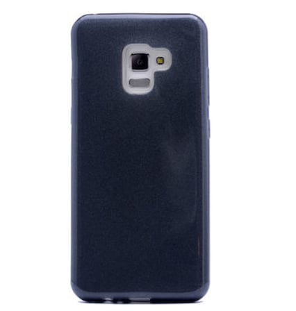 Lexroo Galaxy A8 2018 Kılıf Lexroo Shining Silikon - Mor