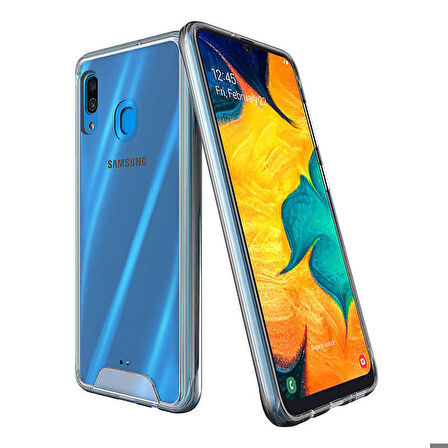 Galaxy A20 Uyumlu Zore Gard Silikon-Renksiz