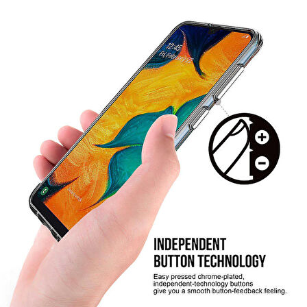 Galaxy A20 Uyumlu Zore Gard Silikon-Renksiz