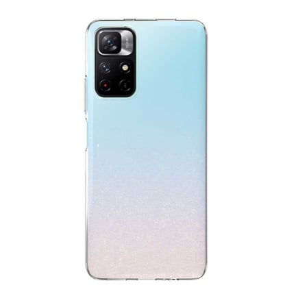 Xiaomi Redmi Note 11T 5G Kılıf Kamera Korumalı Şeffaf Kalın Üstün Koruma Silikon Novatech
