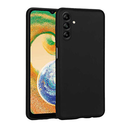 Galaxy A04S Uyumlu Zore Premier Silikon Kapak-Siyah