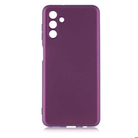 Galaxy A13 5G Uyumlu Zore Premier Silikon Kapak-Mürdüm