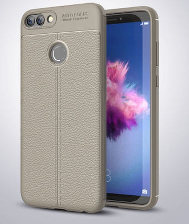 Lexroo Huawei P Smart Kılıf Lexroo Niss Silikon Kapak - Kırmızı