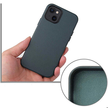 iPhone 13 Uyumlu Zore Eyzi Kapak-Lacivert