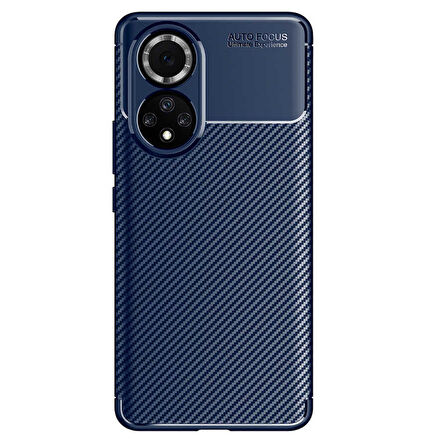 Huawei Honor 50 Kılıf Zore Negro Silikon Kapak-Lacivert